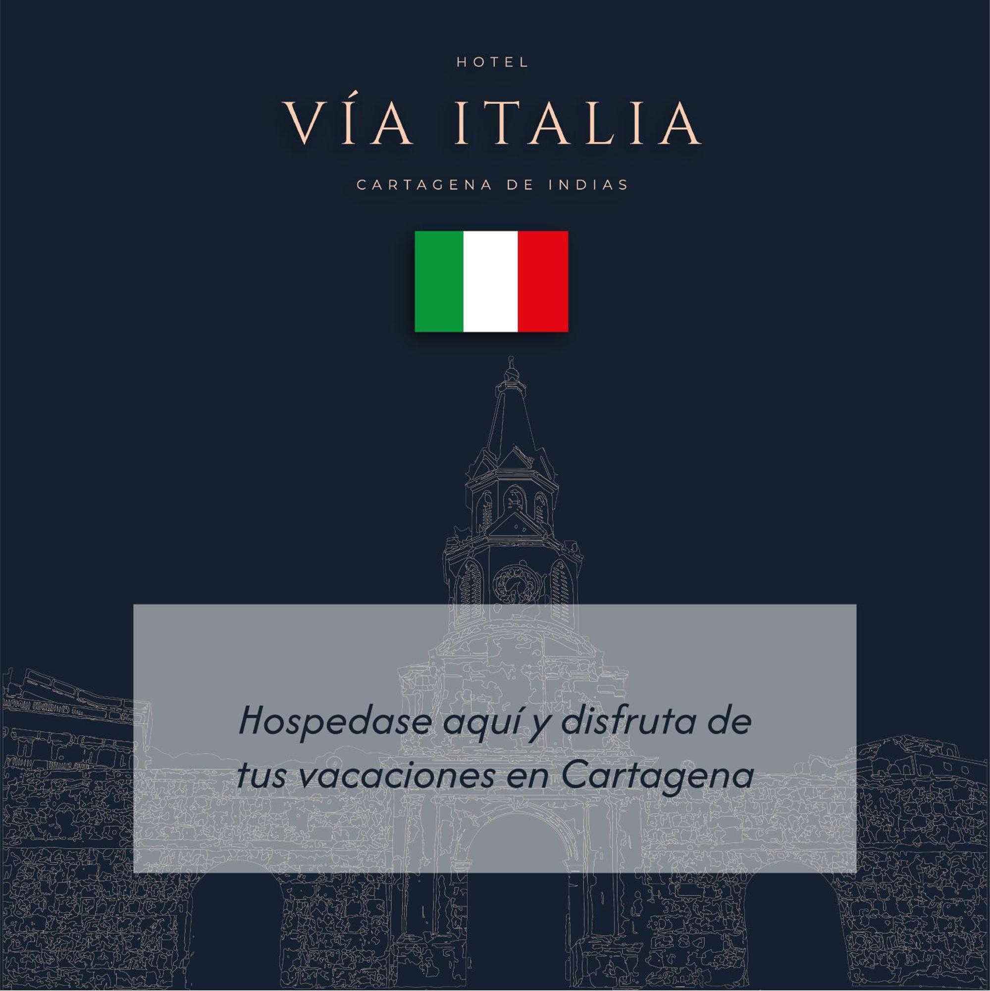 Casa Via Italia Hotel Cartagena ภายนอก รูปภาพ